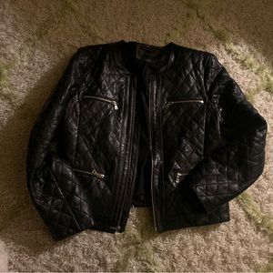 Ann Taylor Black Leather Jacket